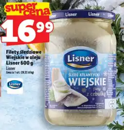 Topaz Express Śledź Atlantycki Wiejskie filety z cebulką Lisner oferta