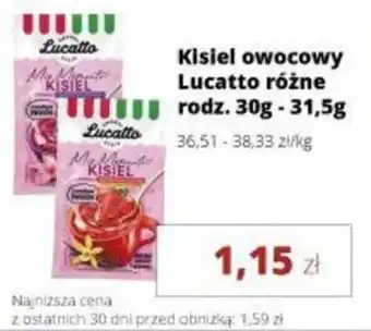 Kisiel owocowy Lucatto
