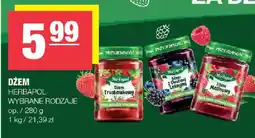 EuroSPAR Dżem Herbapol Wybrane Rodzaje oferta