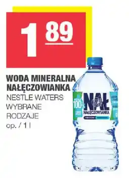 EuroSPAR Woda Mineralna Nałęczowianka Nestle Waters oferta