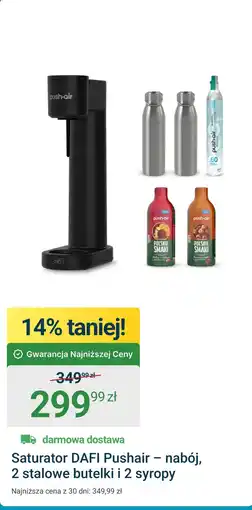 ERLI Saturator do wody Pushair Dafi oferta