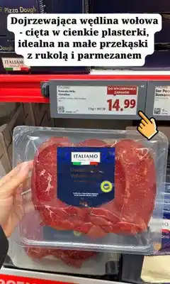 Lidl Wędlina wołowa dojrzewająca Italiamo Bresaola della Valtellina IGP oferta