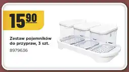 MR. DIY Zestaw pojemników do przypraw 3 szt. 8979636 oferta