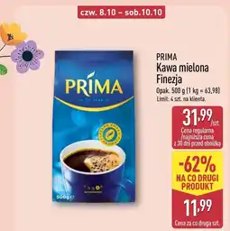 ALDI Kawa mielona Prima oferta
