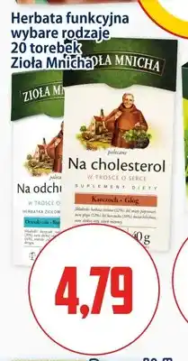 Kupiec Herbata funkcyjna Na odchudzanie Zioła Mnicha oferta