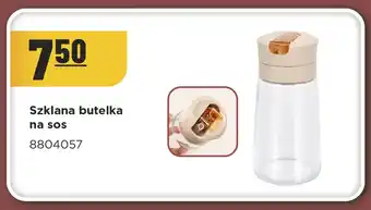 Szklana butelka na sos