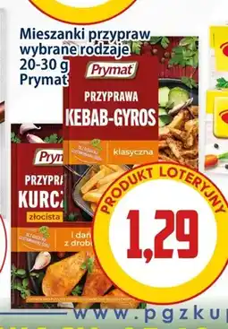 Kupiec Mieszanka przypraw do kurczaka złocista Prymat oferta
