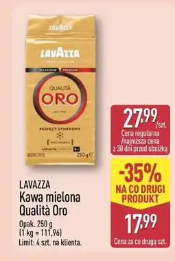ALDI Kawa mielona Lavazza oferta