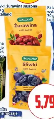 Kupiec Śliwki suszone całe owoce Bakalland oferta