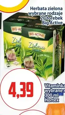 Kupiec Herbata zielona Big-Active oferta