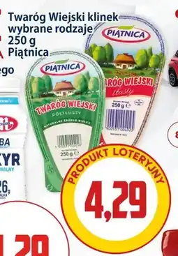 Kupiec Twaróg Wiejski klinek tłusty Piątnica oferta