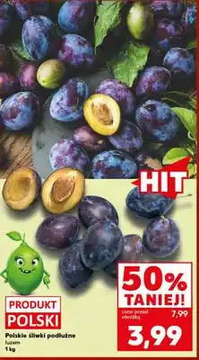 Kaufland Śliwki podłużne polskie luzem oferta
