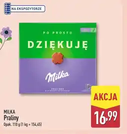 ALDI Praliny Milka oferta