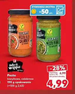Kaufland Pesto calabrese Take It Veggie oferta