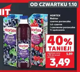 Kaufland Nektar czarna i czerwona porzeczka Hortex oferta