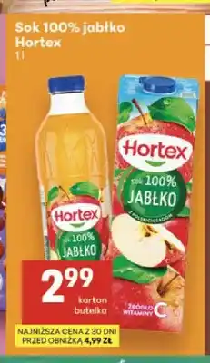 Delikatesy Centrum Sok jabłko Hortex 100% oferta