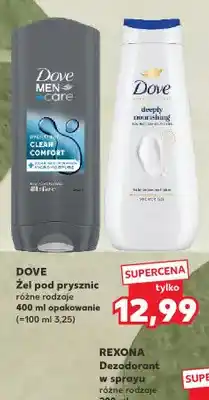 Kaufland Żel pod prysznic Dove Deeply Nourishing oferta