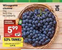 Delikatesy Centrum Winogrona ciemne oferta
