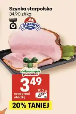 Delikatesy Centrum Szynka staropolska Mazury Ełk oferta