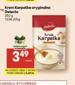 Delikatesy Centrum Krem Karpatka oryginalna Delecta oferta