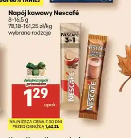 Delikatesy Centrum Napój kawowy Nescafé oferta
