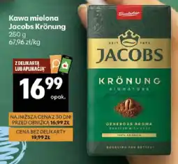 Delikatesy Centrum Kawa mielona Jacobs Krönung oferta