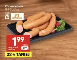 Delikatesy Centrum Kiełbasa parówkowa Dobrowolscy oferta