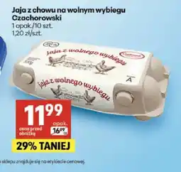 Delikatesy Centrum Jajka kurze z chowu na wolnym wybiegu Czachorowski oferta