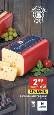 Delikatesy Centrum Ser ementaler Podlasiak oferta