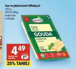 Delikatesy Centrum Ser w plastrach Mlekpol oferta