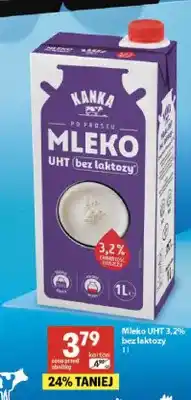Delikatesy Centrum Mleko UHT bez laktozy Kanka 3,2% oferta