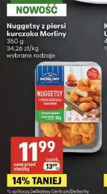 Delikatesy Centrum Nuggetsy z piersi kurczaka Morliny oferta