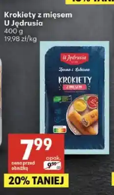 Delikatesy Centrum Krokiety z mięsem U Jędrusia oferta