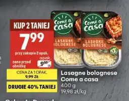 Delikatesy Centrum Lasagne bolognese Come a casa oferta