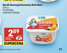 Delikatesy Centrum Serek homogenizowany waniliowy Rolmlecz oferta