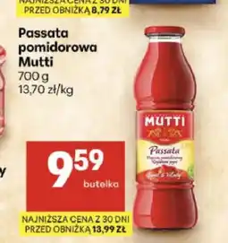 Delikatesy Centrum Passata pomidorowa Mutti oferta