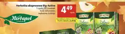 Delikatesy Centrum Herbatka ekspresowa Big-Active zielona malina z marakują oferta