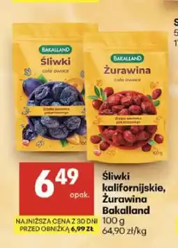 Delikatesy Centrum Śliwki kalifornijskie Bakalland oferta