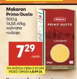 Delikatesy Centrum Makaron Primo Gusto lasagne oferta