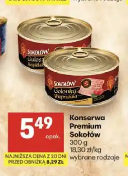 Delikatesy Centrum Konserwa Premium Sokołów oferta