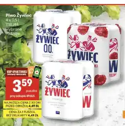 Delikatesy Centrum Piwo bezalkoholowe Żywiec 4-pak oferta