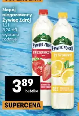 Delikatesy Centrum Napój niegazowany Żywiec Zdrój truskawkowy oferta