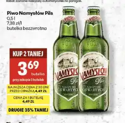 Delikatesy Centrum Piwo Namysłów Pils oferta