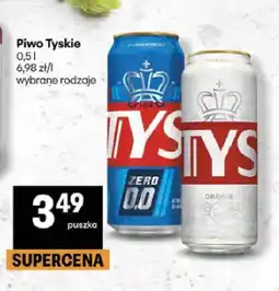 Delikatesy Centrum Piwo bezalkoholowe Tyskie oferta