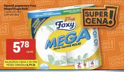 Delikatesy Centrum Ręcznik papierowy Foxy Mega Długie Rolki 2-pak oferta