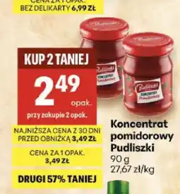 Delikatesy Centrum Koncentrat pomidorowy Pudliszki oferta
