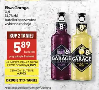 Delikatesy Centrum Piwo Garage Hardcore Lemon & Lime Shock oferta