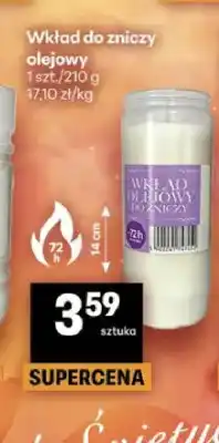 Delikatesy Centrum Wkład do zniczy olejowy oferta