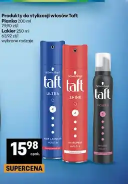 Delikatesy Centrum Pianka do stylizacji włosów Taft oferta