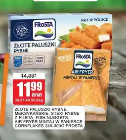 Bingo Steki rybne z fileta Frosta oferta